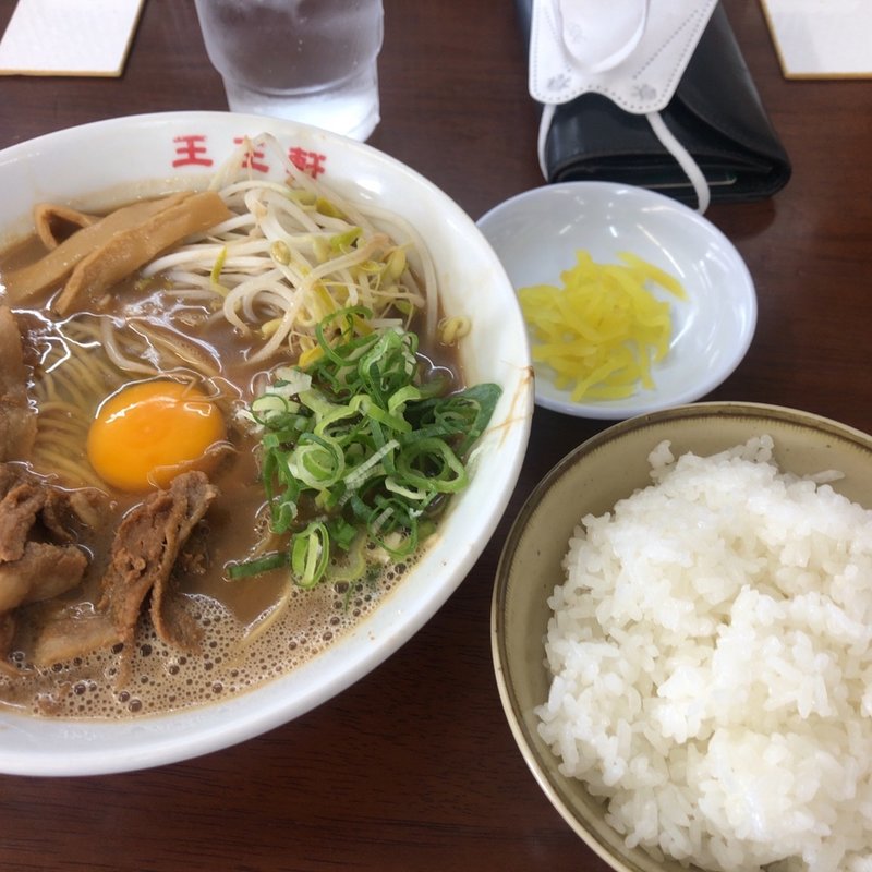 支那そば（小）めし（小）(王王軒 石井店)