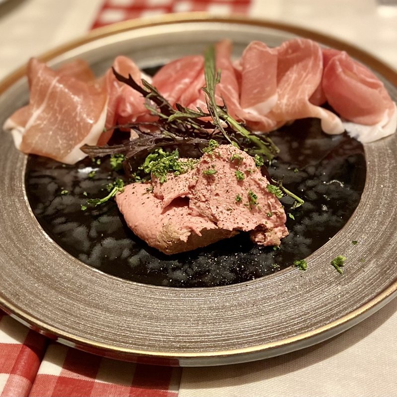 生ハムとレバーパテ(BISTRO Pic d'or)