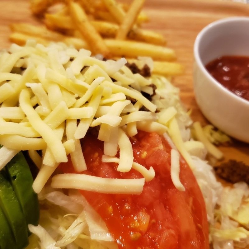 沖縄タコライス(クライマックスコーヒー デポアイランド店)