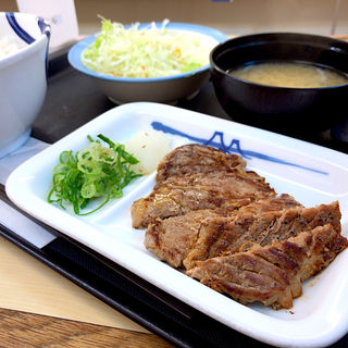 厚切り豚焼肉定食(松屋 水道橋店)