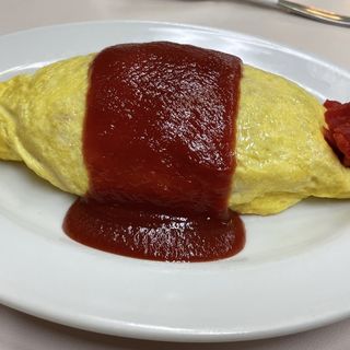 オムライス(肉のますゐ)