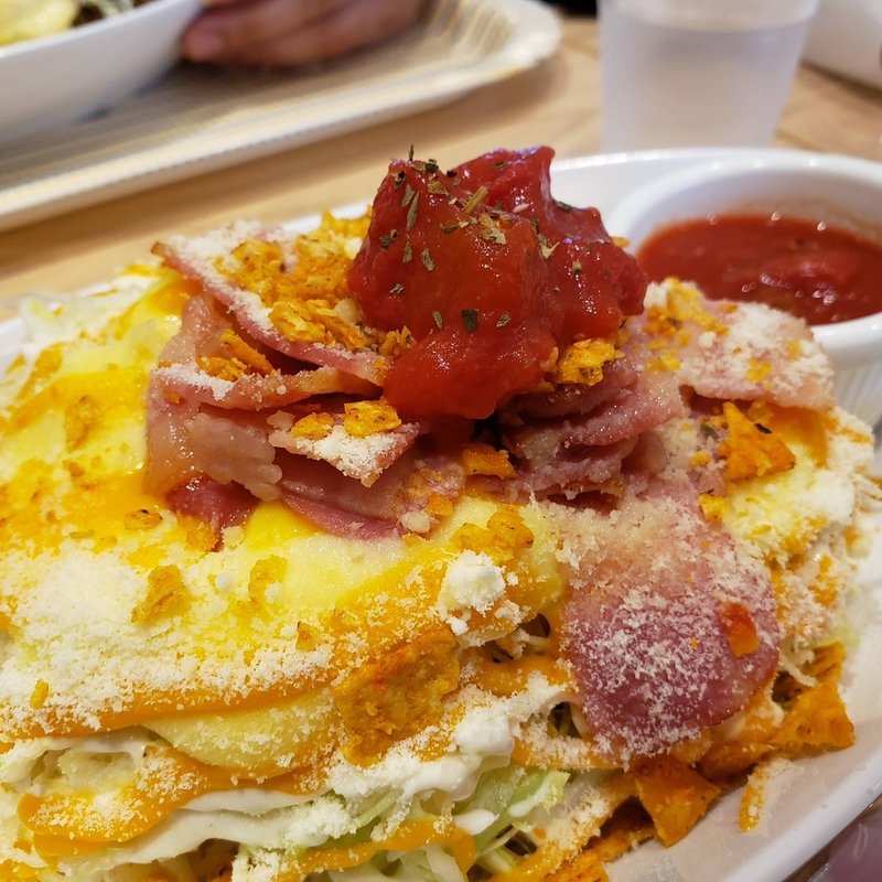 オムタコ＆ベーコン&モツァレラチーズ(きじむなあ デポアイランド店 )