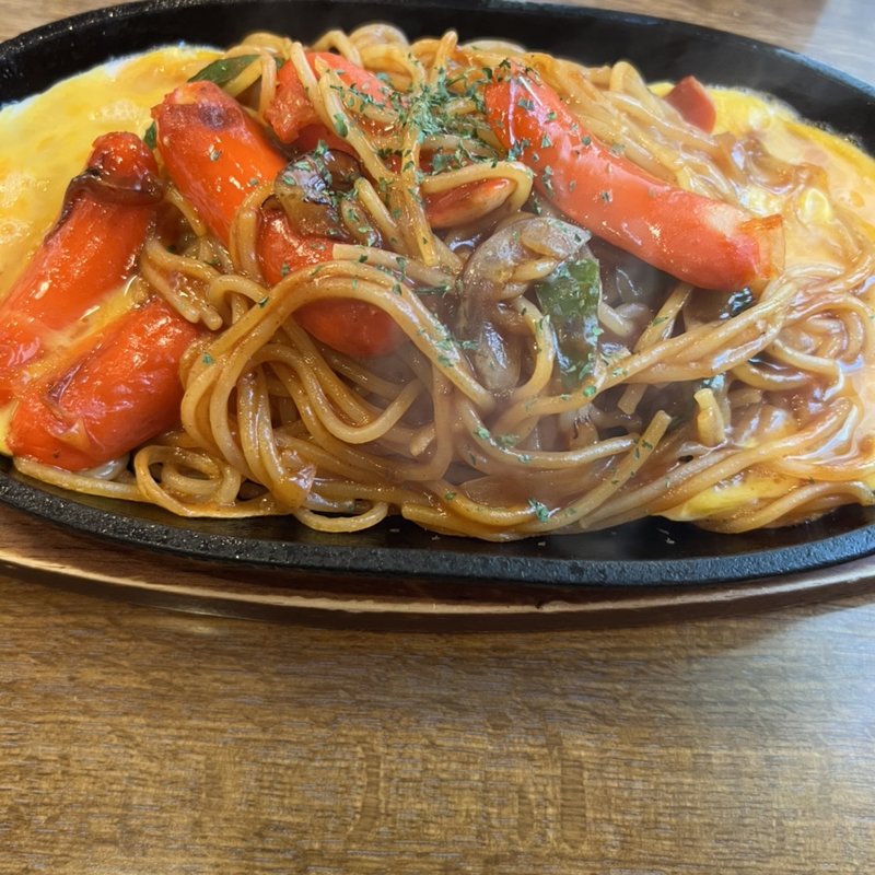 鉄板ナポリタンスパゲティ(MARURAI)