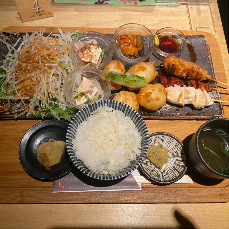 KOKOROランチ(地鶏屋心)