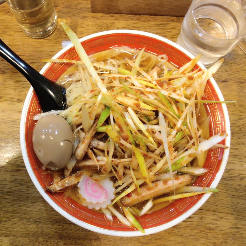 辛ネギラーメン 大盛り(拉麺アイオイ)