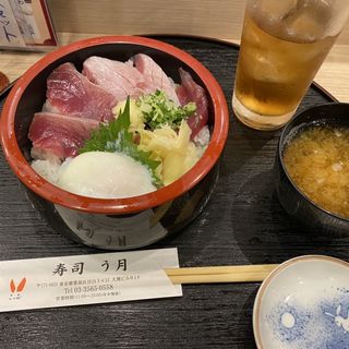 カツオ丼(寿司 う月 （すしうげつ）)