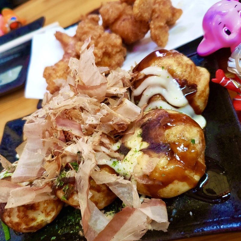 ソースたこ焼き(蛸屋本店 那覇松尾店 （タコヤホンテン）)