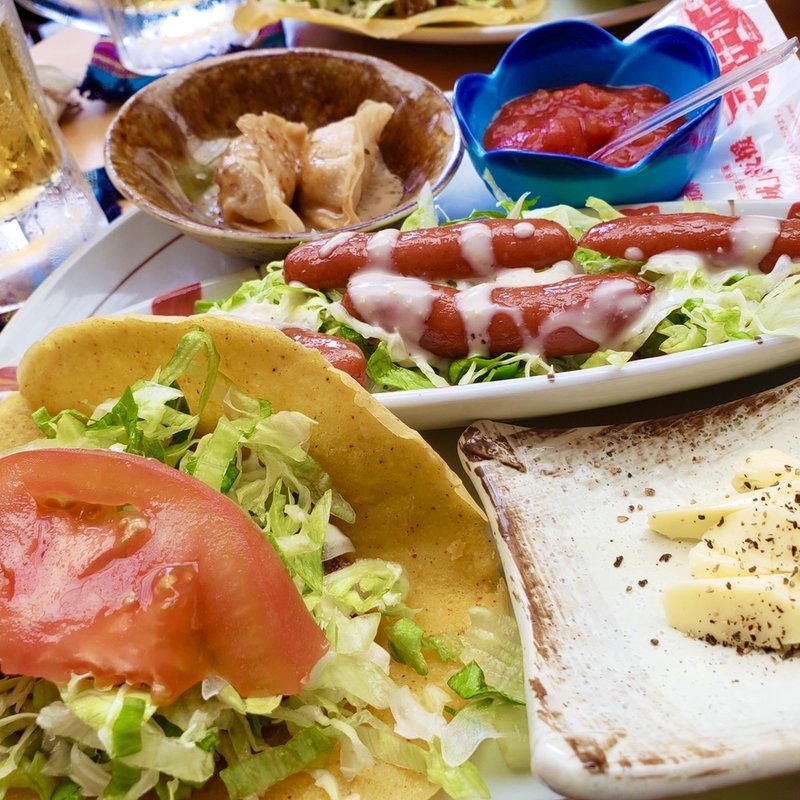 せんべろプレート(パーラー タコス・タコス)