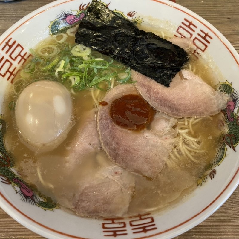 赤丸煮玉子らーめん(らーめん家ＭＡＲＵ )