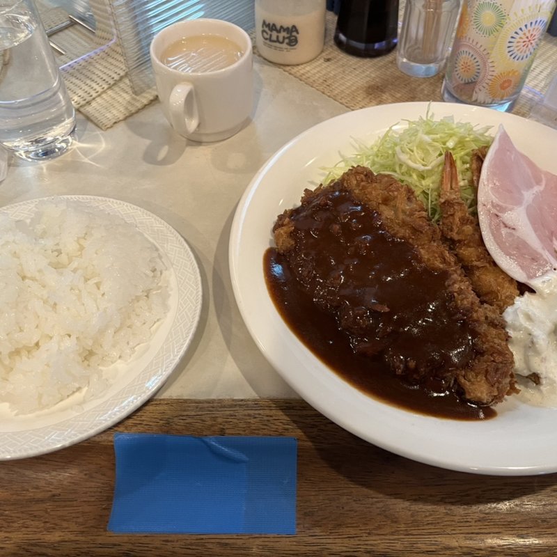 海老フライ メンチカツ(亜樹 )