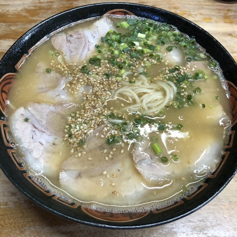 チャーシュー麺大盛り(来々軒 苅田店)