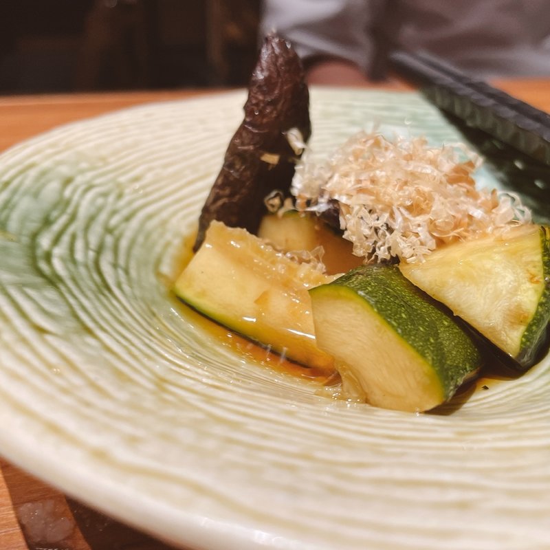 ズッキーニのおひたし(鳥元　神保町店)