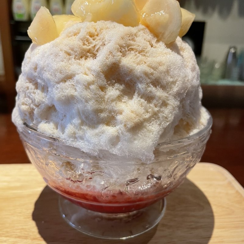 ピーチティーメルバ(マスカルポーネエスプーマトッピング)(チルアウト)