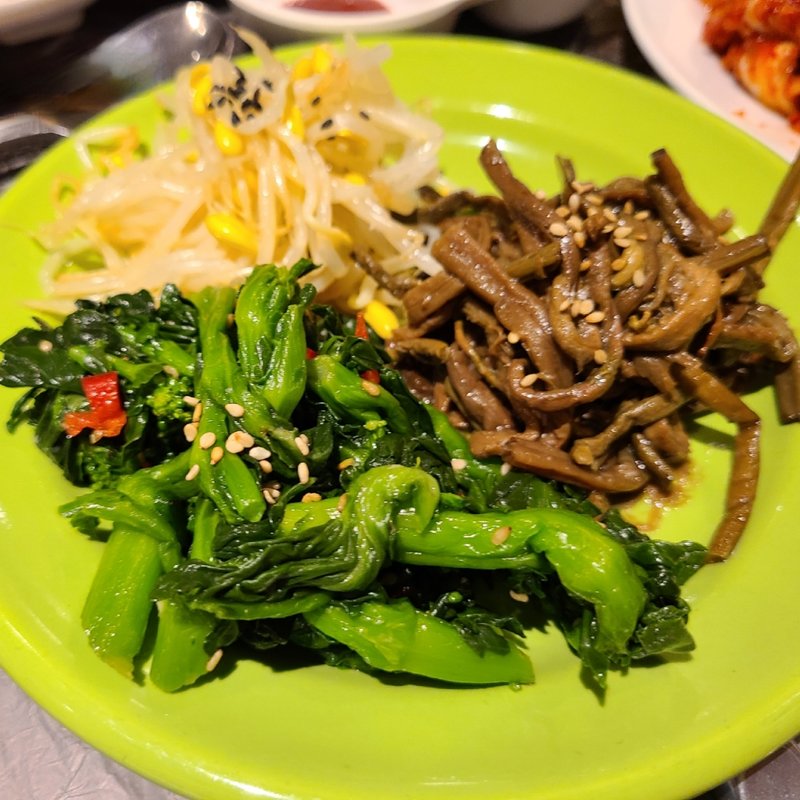 ナムル盛り合わせ(板橋冷麺)