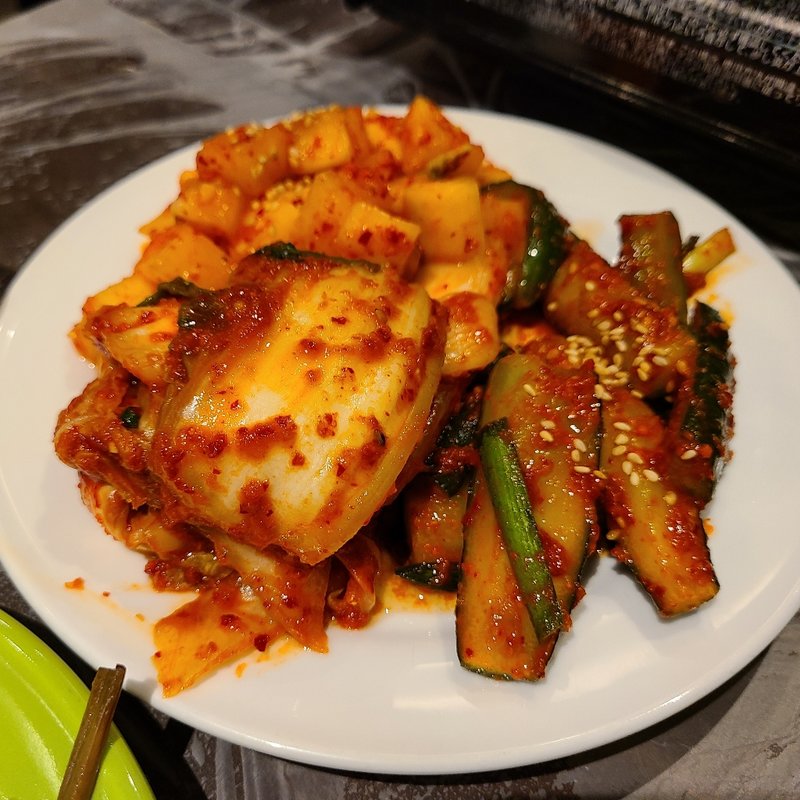 キムチ盛り合わせ(板橋冷麺)