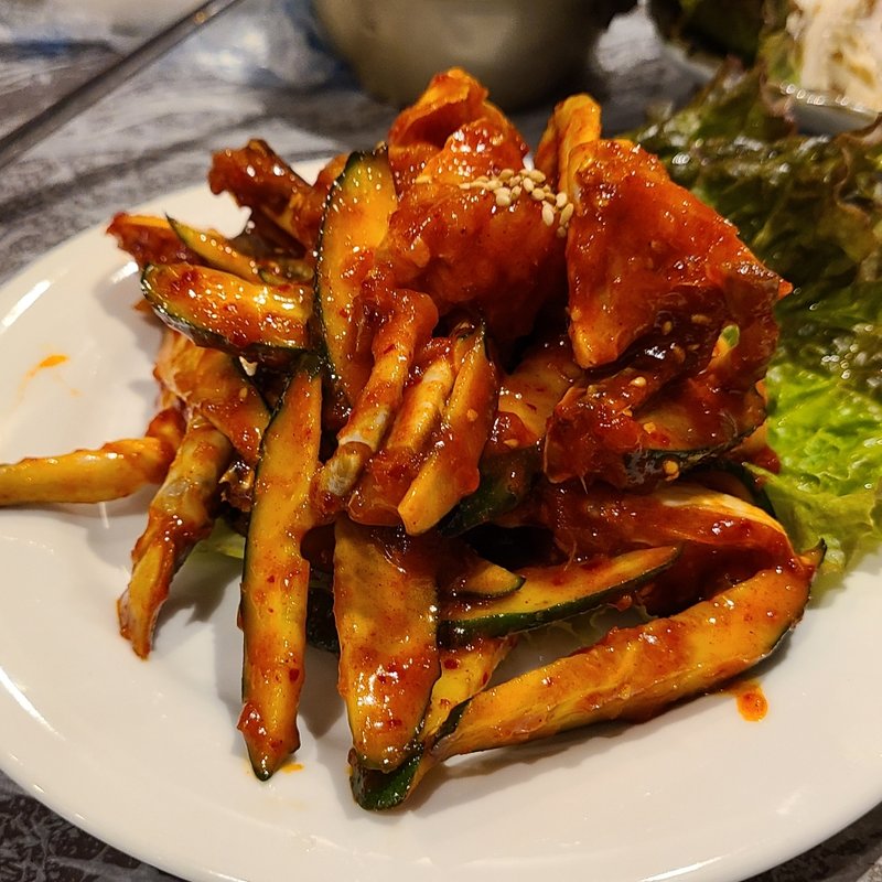 ヤンニョムケジャン(板橋冷麺)