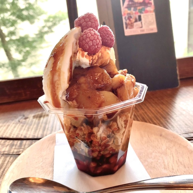 テングイモパフェ(日光珈琲玉藻小路)