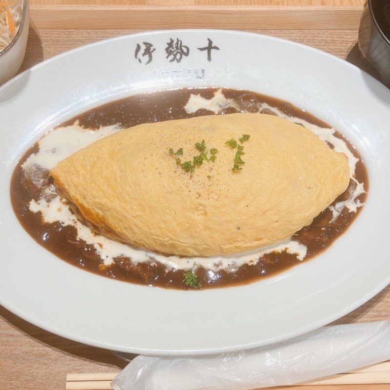 オムライス(洋食屋　伊勢十　神保町店)