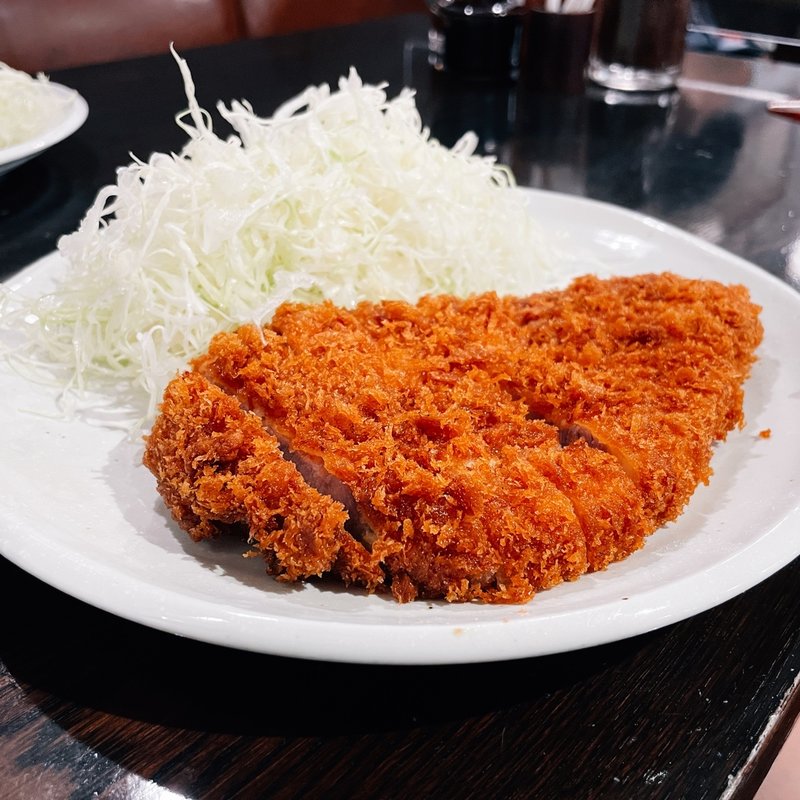 大ロースかつ定食(勝烈庵　相鉄ジョイナス店)