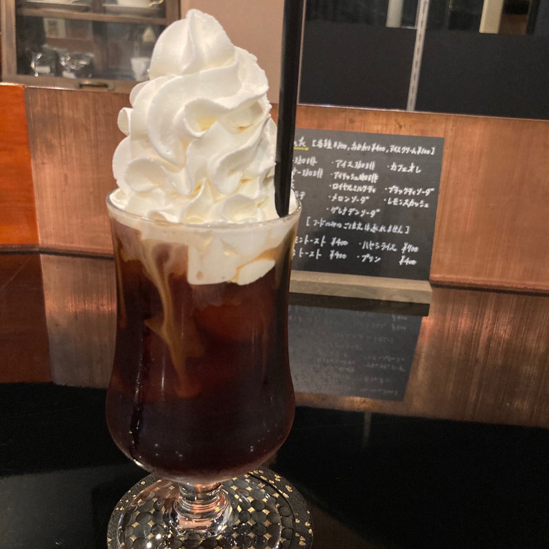 アイスウインナーコーヒー(喫茶リエート)