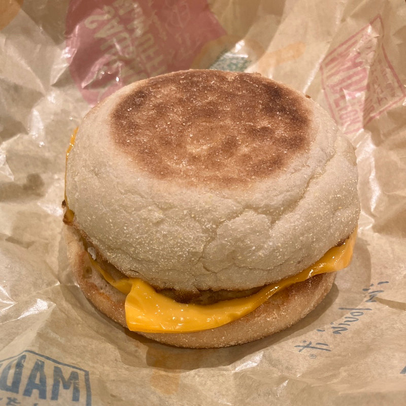 ソーセージマフィンセット(マクドナルド 神保町店 )