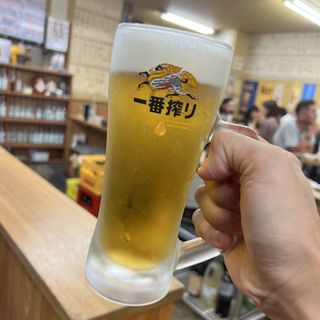 キリン一番搾り生ビール(大衆酒場 増やま 本店)