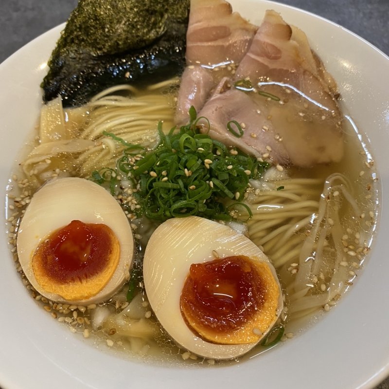 中華そば塩・味玉(中華そば 鍾馗 十三店)