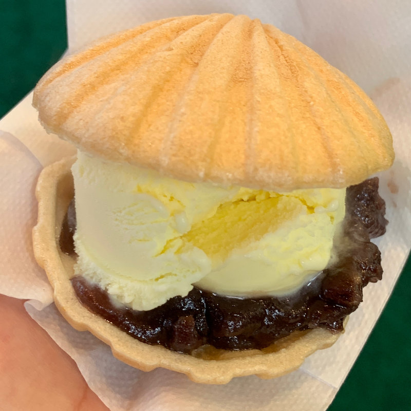 ホタテバニラアイス(紀の国屋本店)