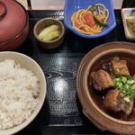 角煮定食