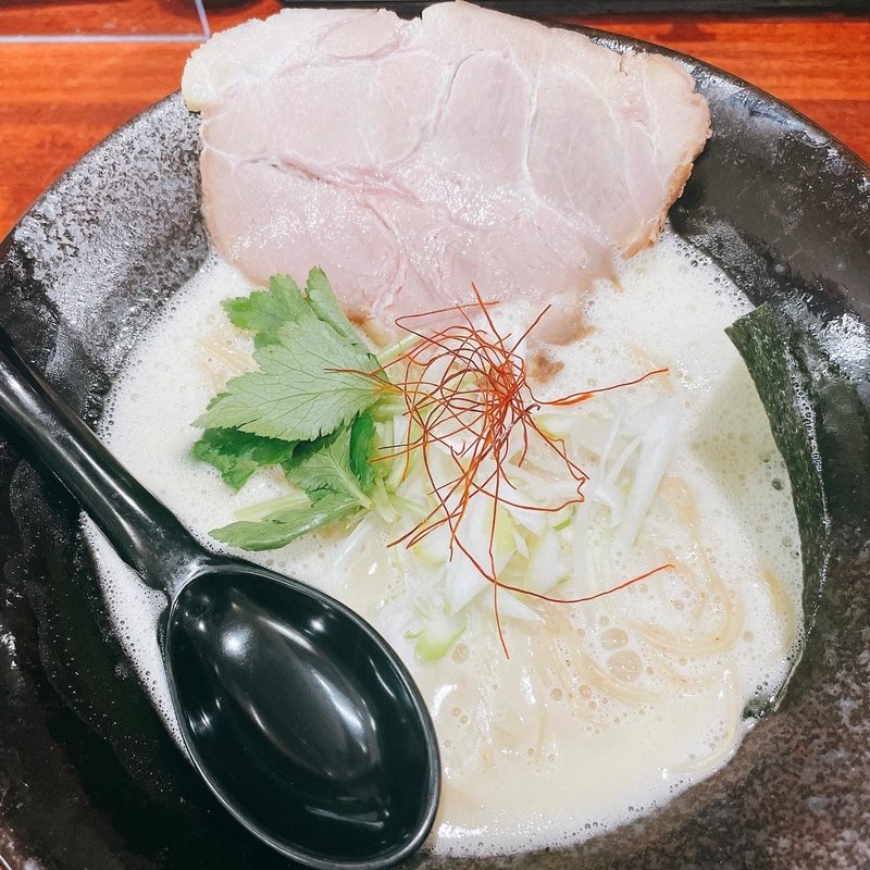 地鶏そば塩(麺屋 綴 金町店)