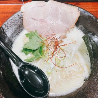 地鶏そば塩(麺屋 綴 金町店)