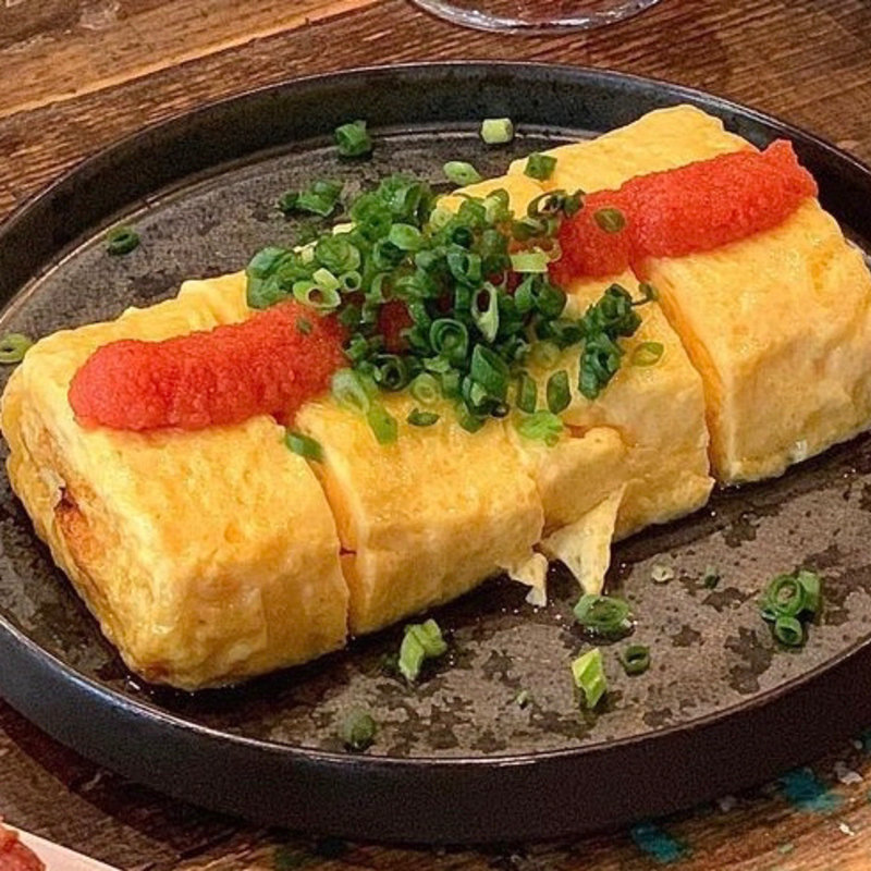 めんたい卵焼き(酒ワイン食堂 今日どう?)