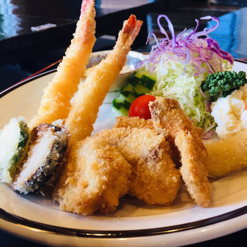 ミックスフライ定食(ひらかわ海の駅 )