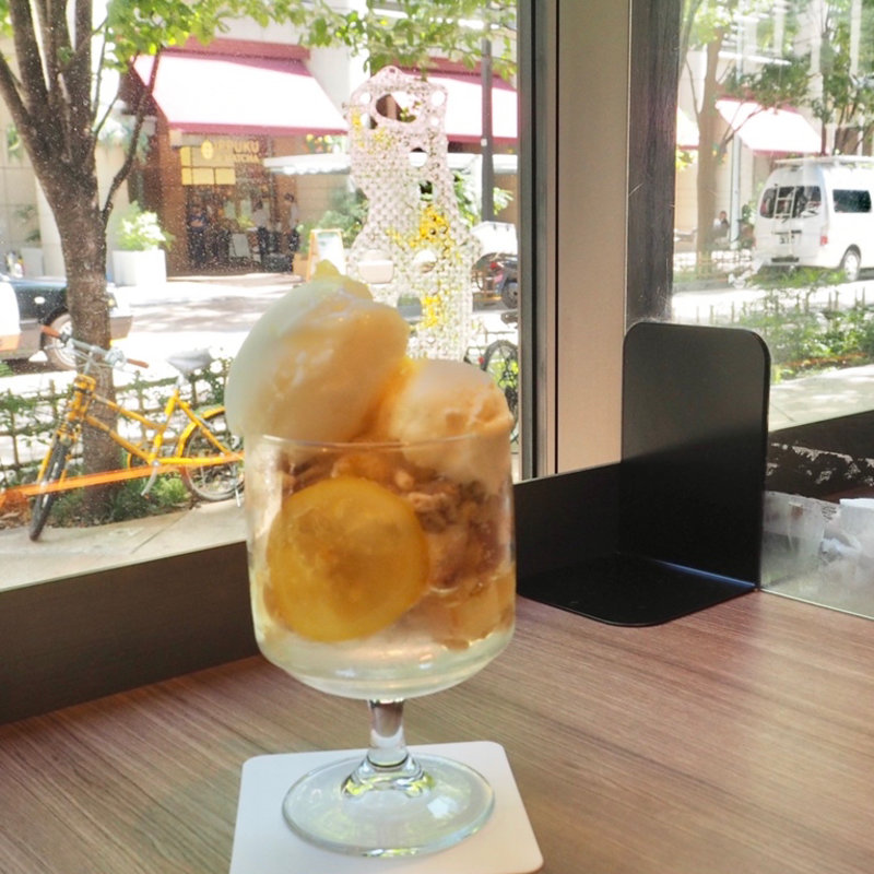 パフェ はちみつレモン&バニラ(イシヤ日本橋)