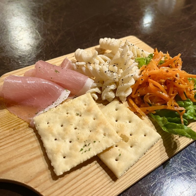 お通し(バルコラボTAKKYUバル 奥武山公園)