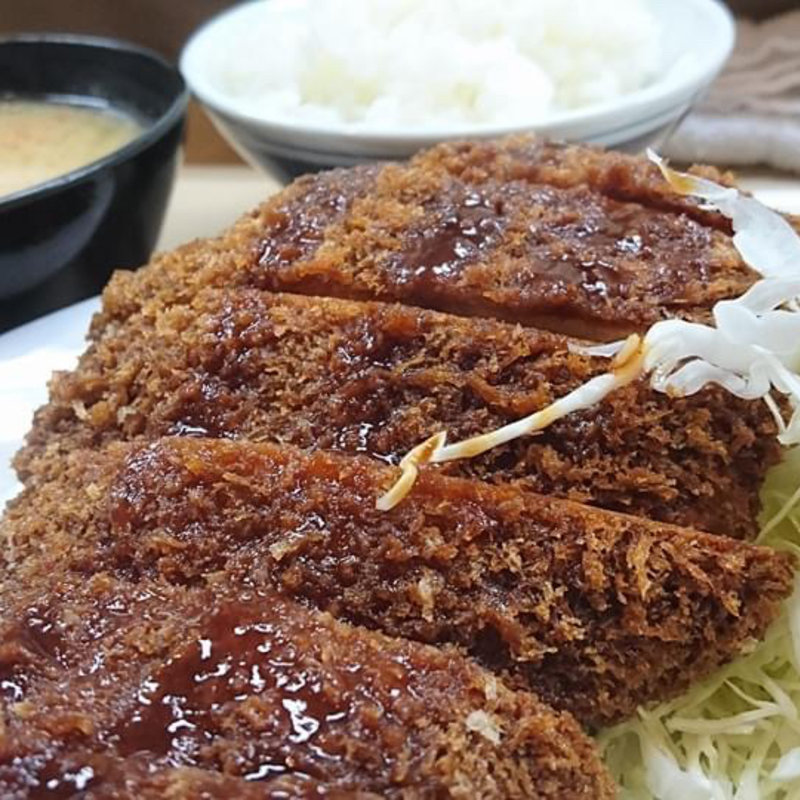 上ロースかつ定食 (とんかつ 丸八 支店)