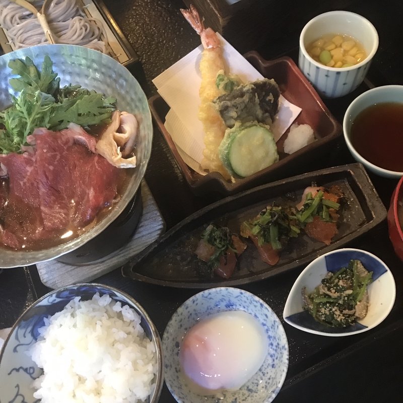 信州夏の彩り御膳(村民食堂 （そんみんしょくどう）)