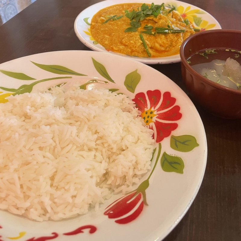 鱧のパッポンカリー(asian kitchen cafe 百福)