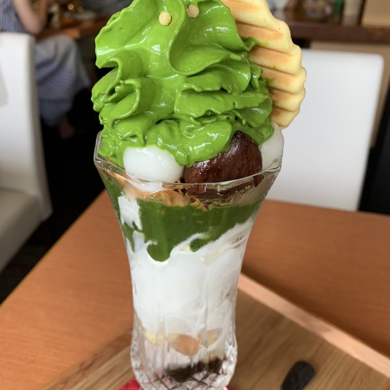 清水パフェ(茶匠 清水一芳園 京都本店)