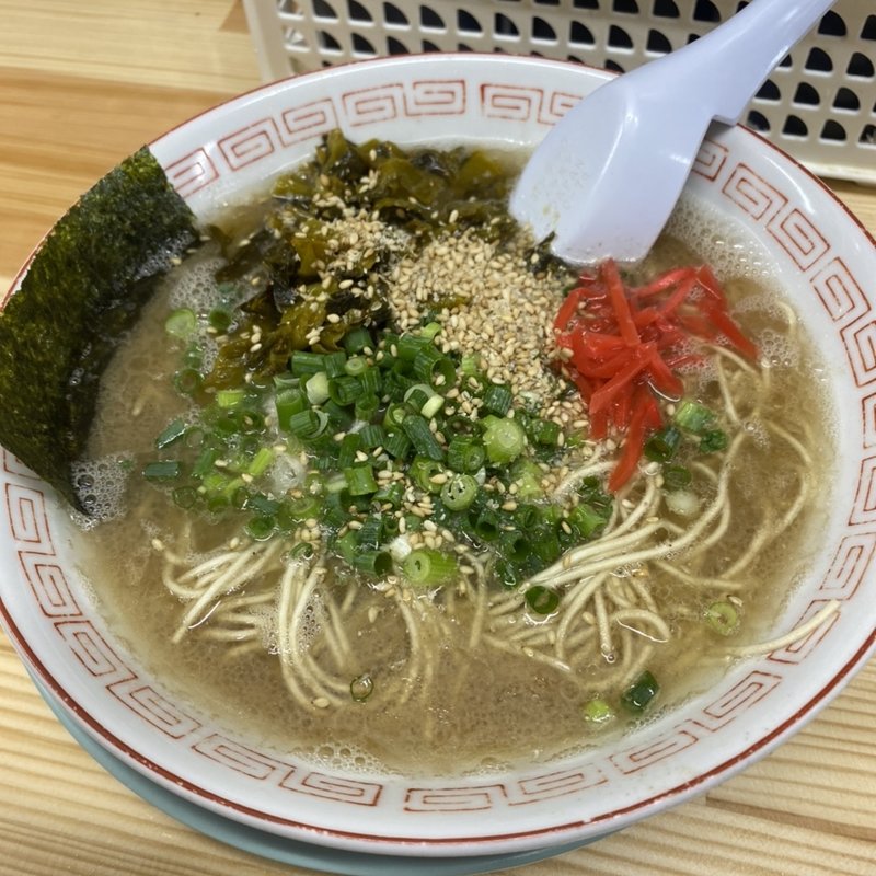 ラーメン辛子高菜トッピング(しぇからしか 仁川店 )