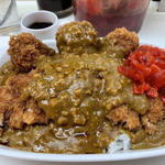 カツカレー シューマイ