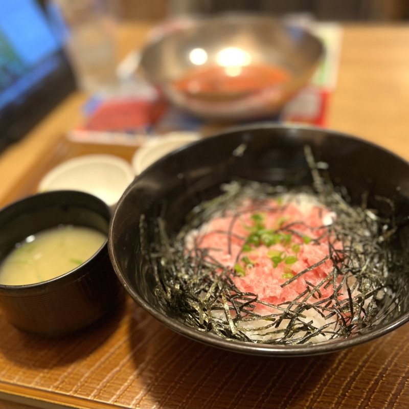ねぎとろ丼(ガスト 札幌狸小路店)
