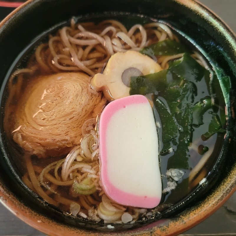 ゆば入りそば(澤乃井園　清流ガーデン )