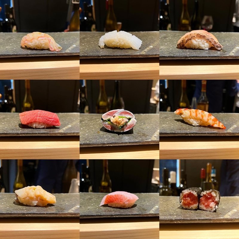 寿司(鮨おび乃)