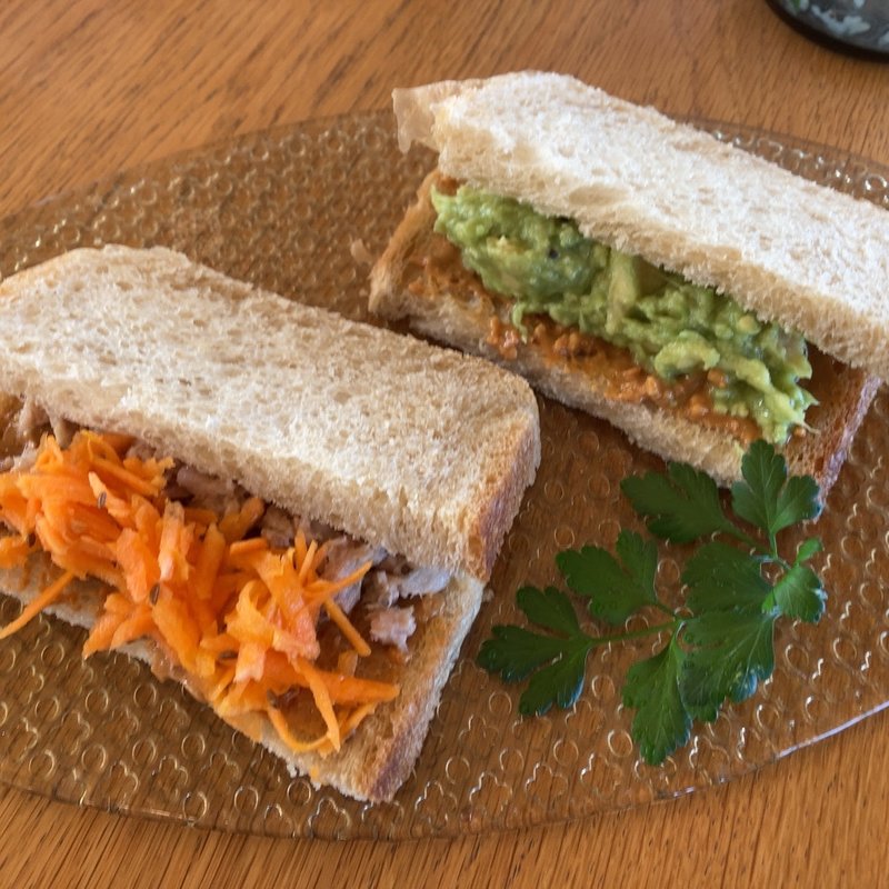 ピーナツバターサンド(Sghr cafe （【旧店名】カフェ ビドロ）)