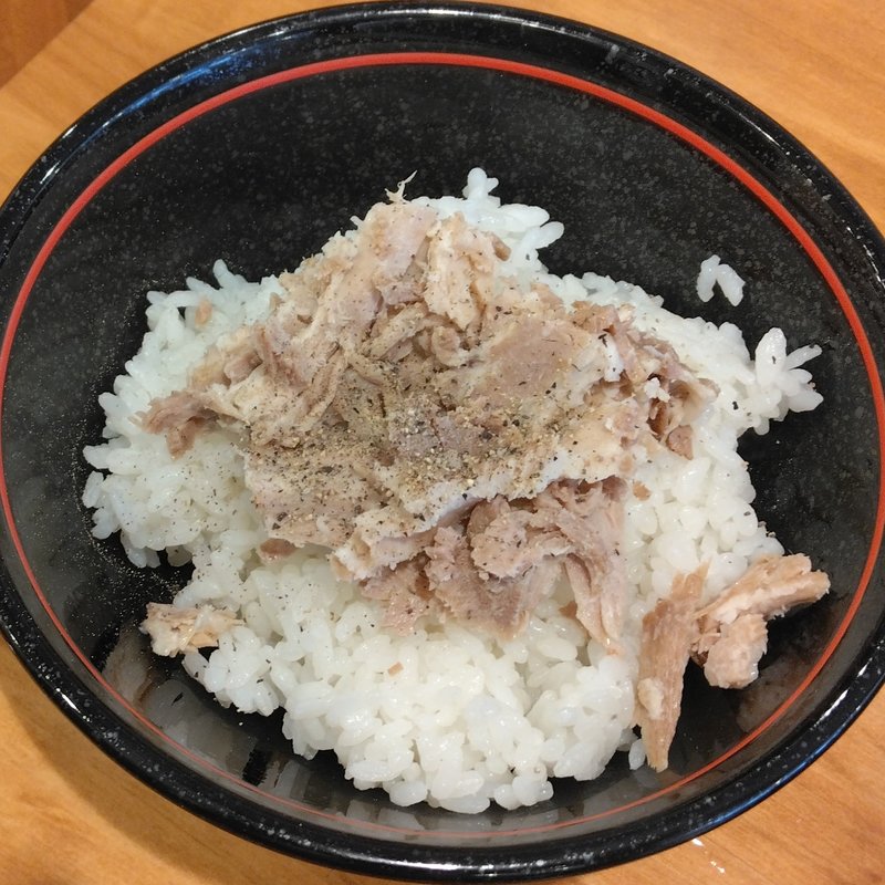 肉こしょうご飯(らーめんビッグ 五橋店)