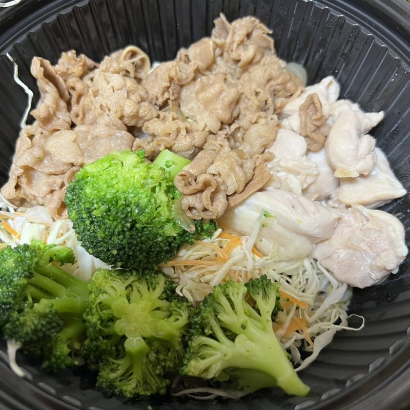 ライザップ牛サラダ(吉野家 甲州街道府中白糸台店)