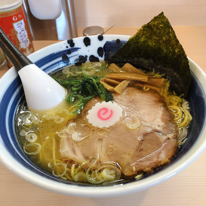 塩そば(北海道ラーメン 壱龍　大磯店)