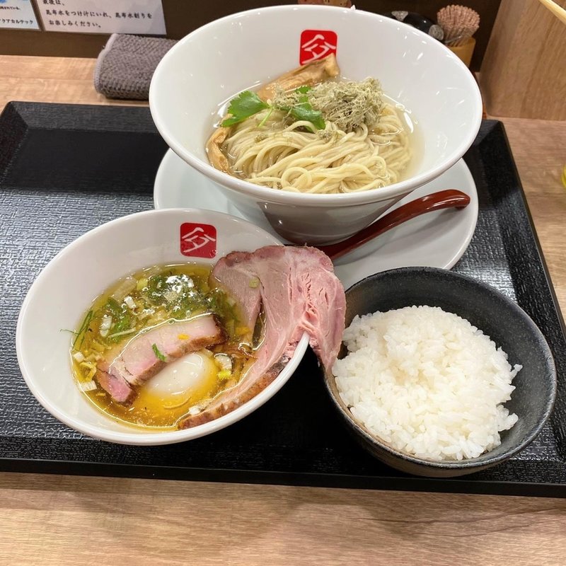 味玉豚つけそば(KITCHEN TAKANO)