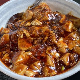 ミニ麻婆豆腐丼(中国四川料理 天府仙臺 （テンプセンダイ）)